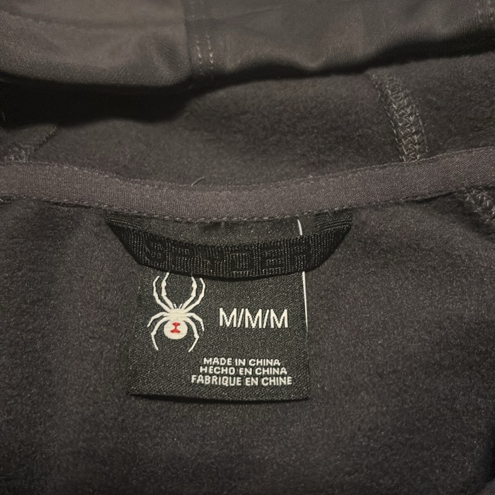 Spyder Ohio State Buckeyes Coat Jacket Charcoal Gray Medium - Picture 5 of 6